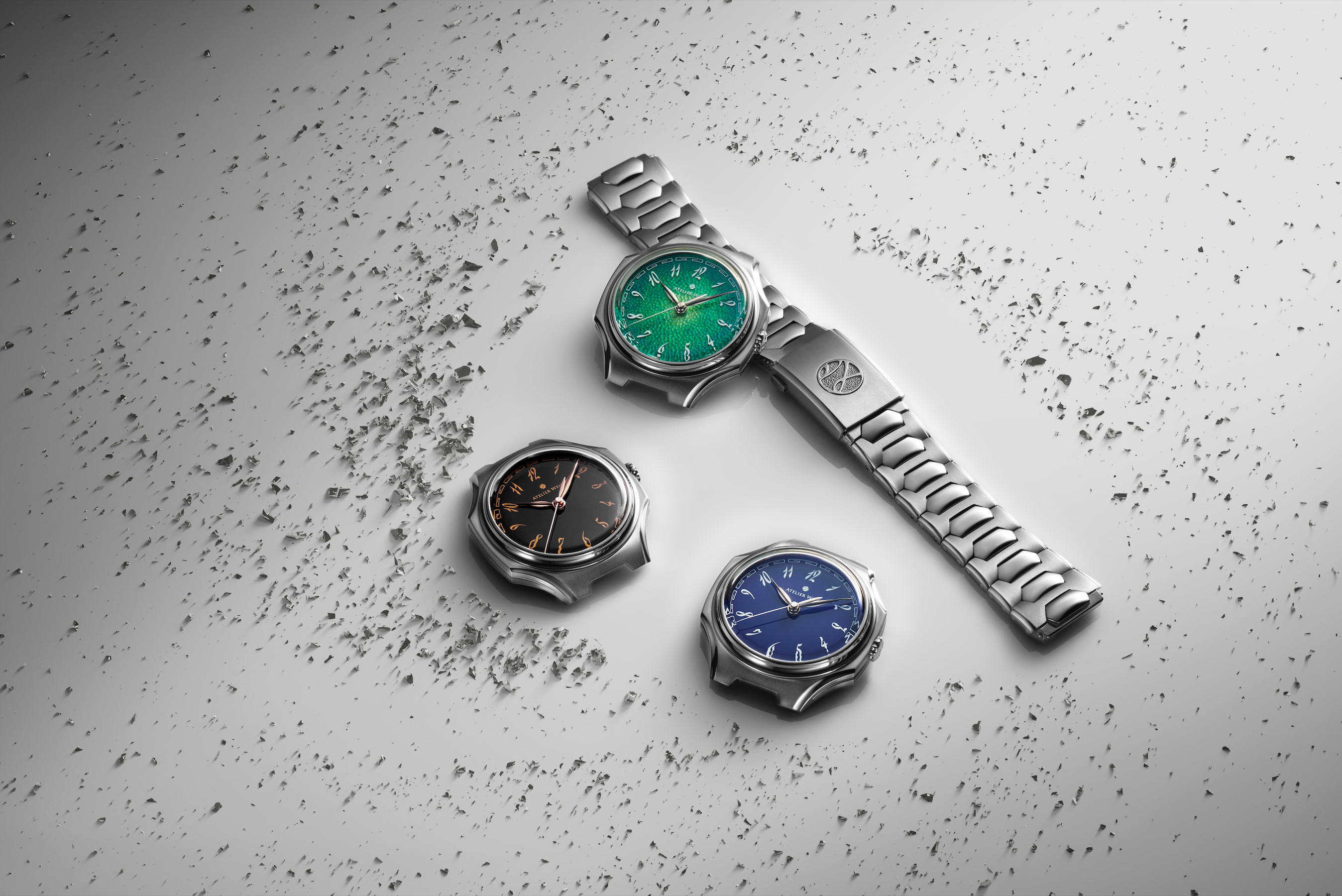 Presenting Inflection, The world's first permanent collection of watches in full-tantalum